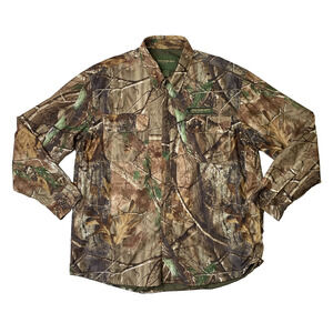 Medalist Huntgear Shirt Mens XL Extra Large Camo Long Sleeve Button Down Hunting